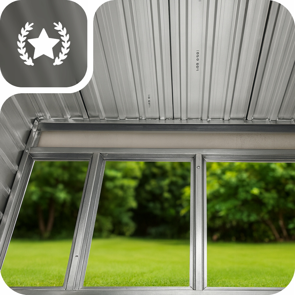 DOMEK NARZĘDZIOWY SCHOWEK NA NARZĘDZIA OGRODOWY SZOPA 238x126x181 cm Producent Kanza