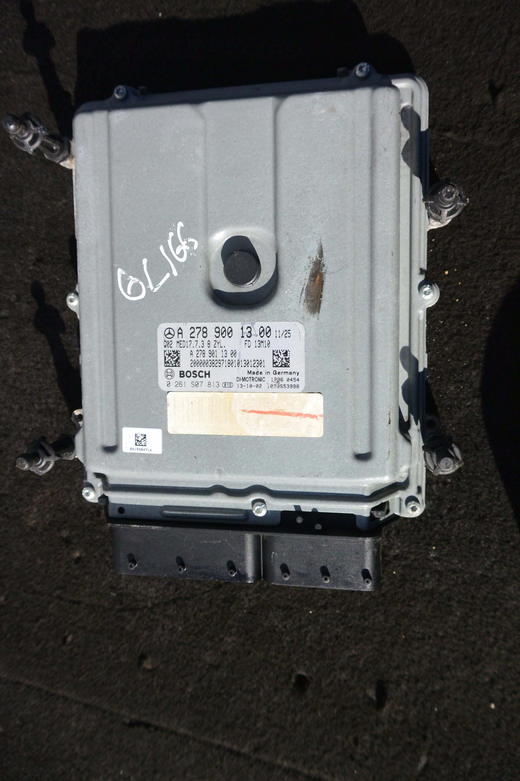 control unit computer module of the engine MERCEDES-BENZ GL-KLASA II X166 12- 4.7 V8