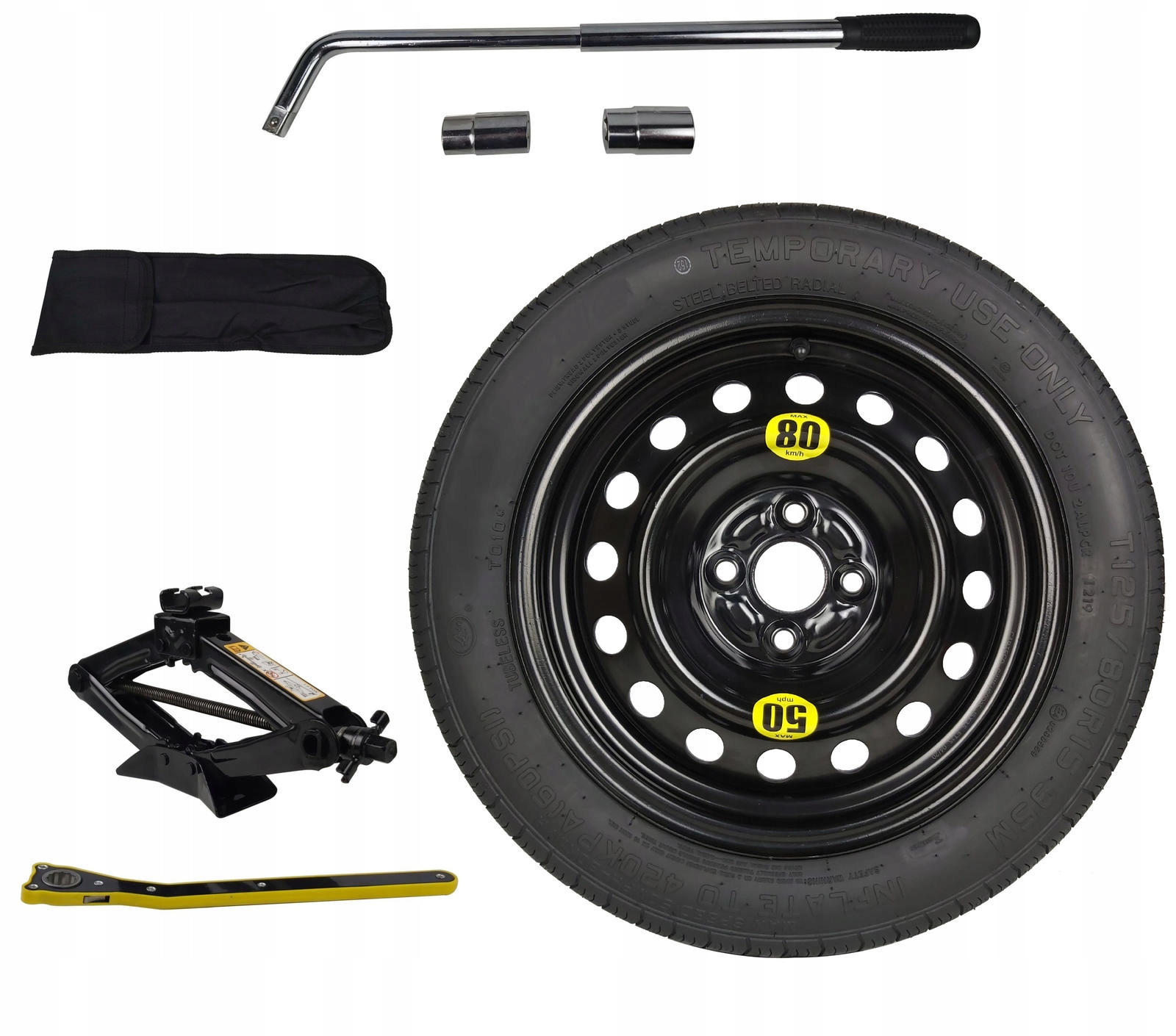 Подъездное колесо TOYOTA Yaris OPEL AGILA + комплект