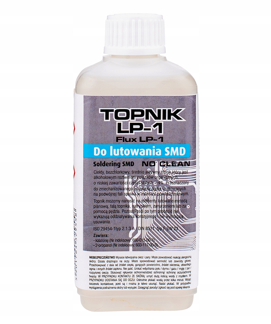 

Płynny Topnik LP-1 100ml Pędzelek No Clean Reflow
