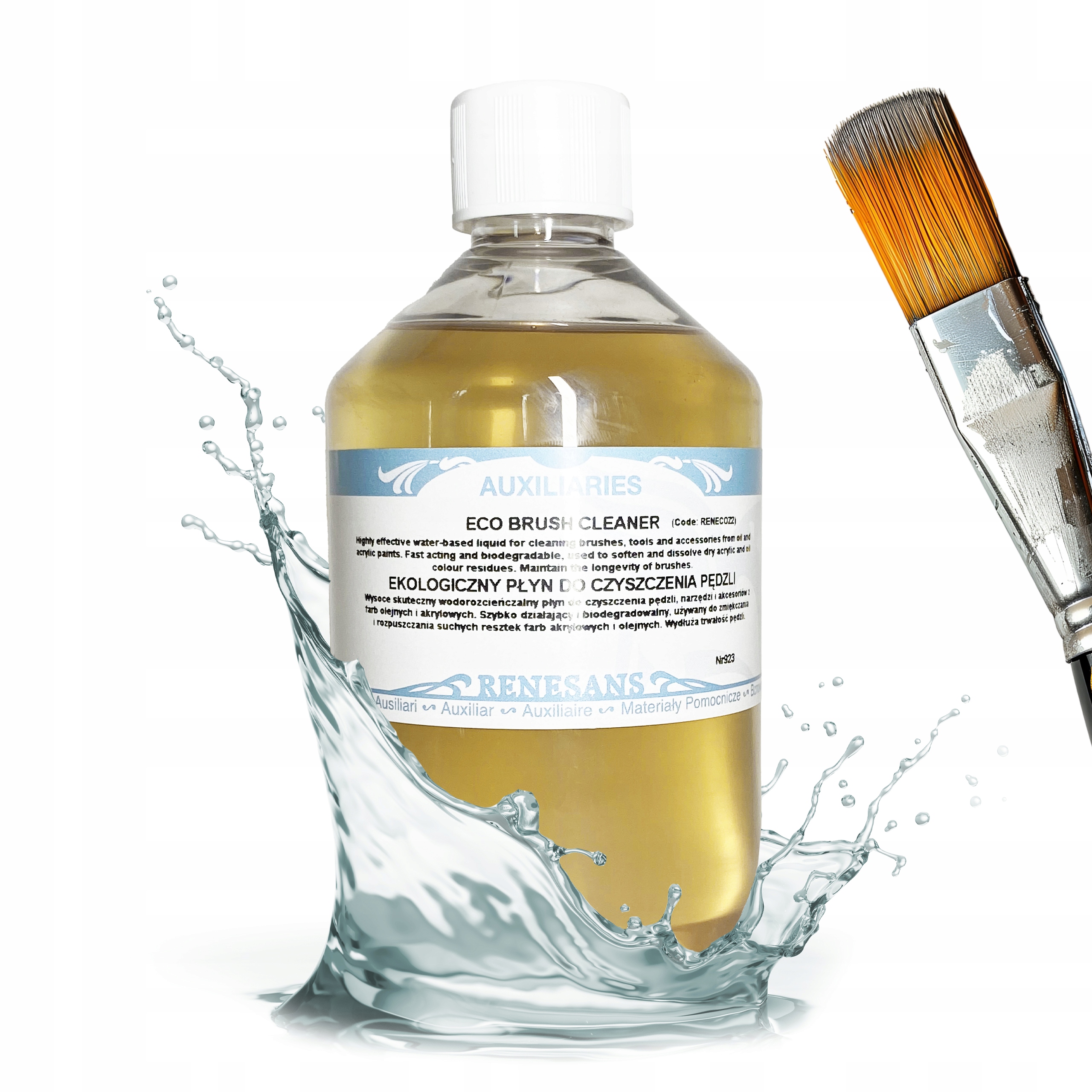 Ekologický čisticí prostředek na mycí kartáče změkčující Renesans 500ml