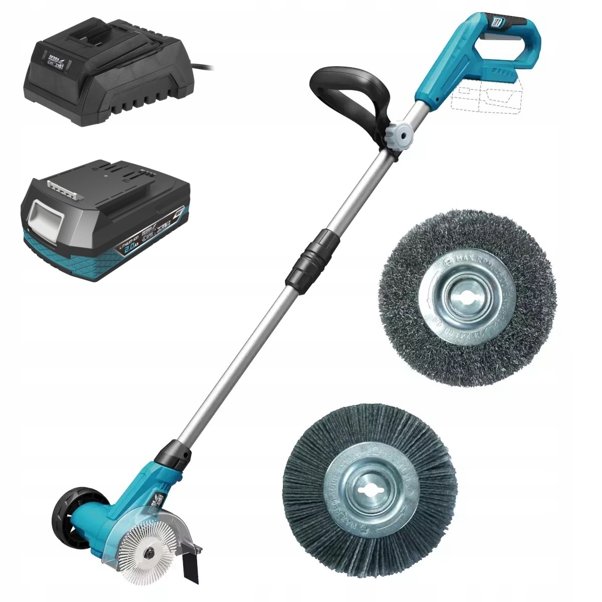 

Dedra Szczotka Kostki Brukowej Chwastów Mchu +2Ah