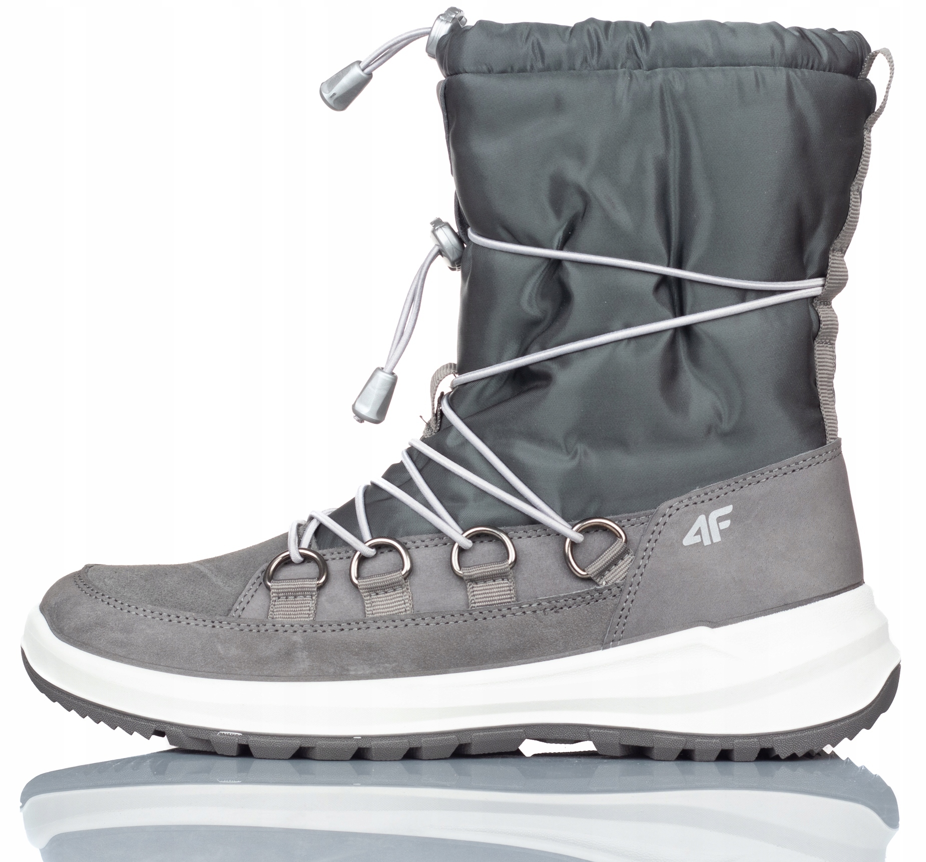 BUTY DAMSKIE 4F ZIMOWE ŚNIEGOWCE OBDH264 25S R-41 Oryginalne opakowanie producenta pudełko