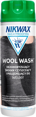 Nikwax Wool Wash 300 ml do prania czyszczenia pielęgnacji wełny i Merino
