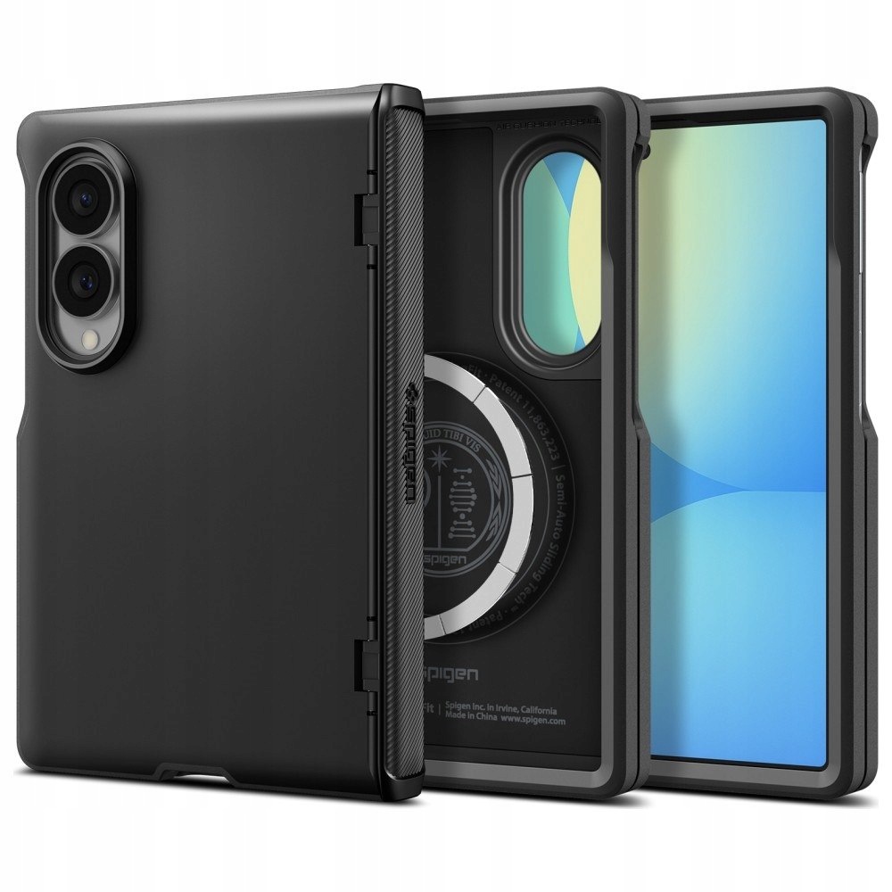 Puzdro Spigen Slim Armor Pro Mag MagSafe pre Samsung Galaxy Z Fold8 čierne