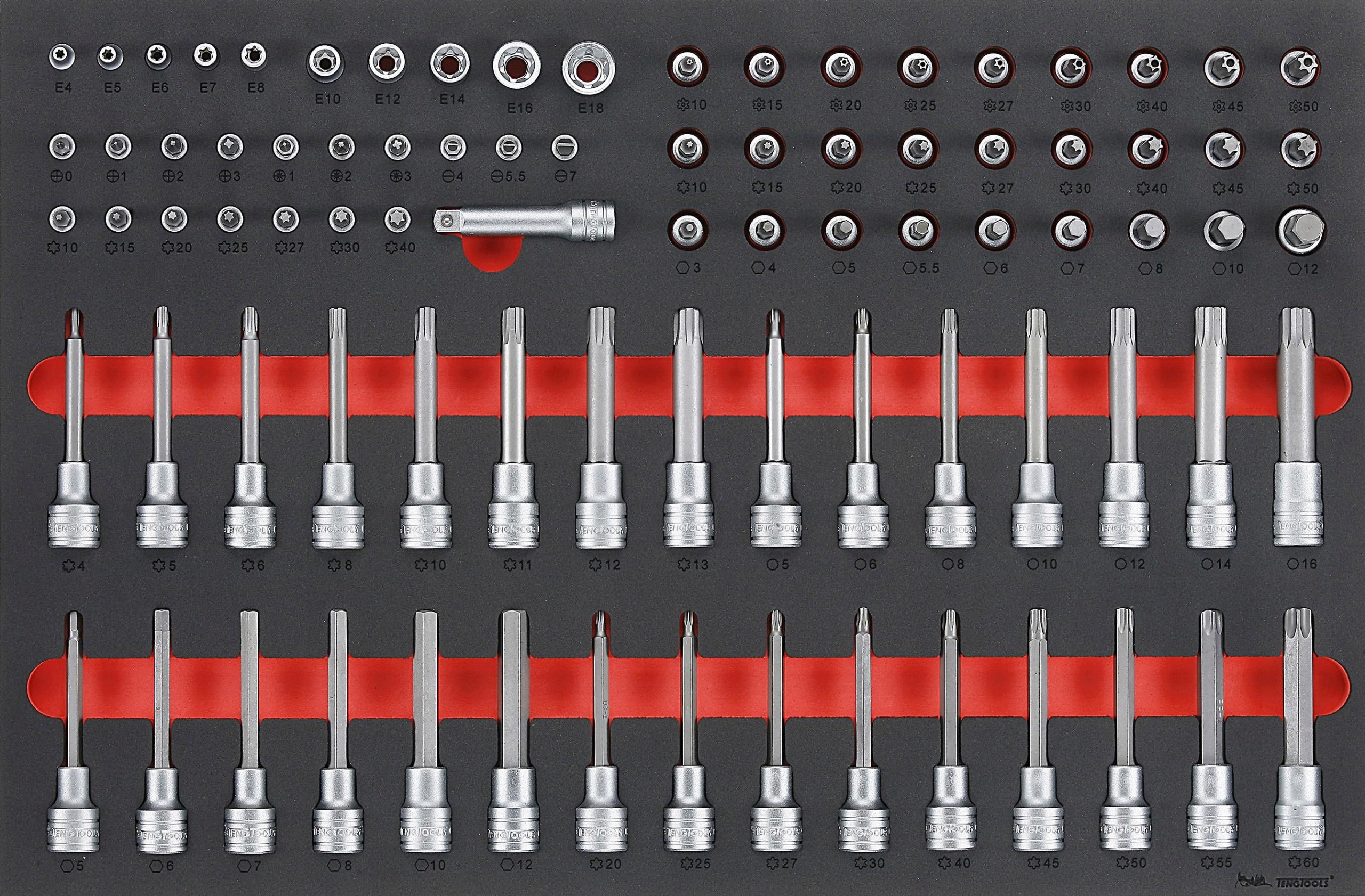 Sada nástrčných koncoviek Teng Tools TTESK85