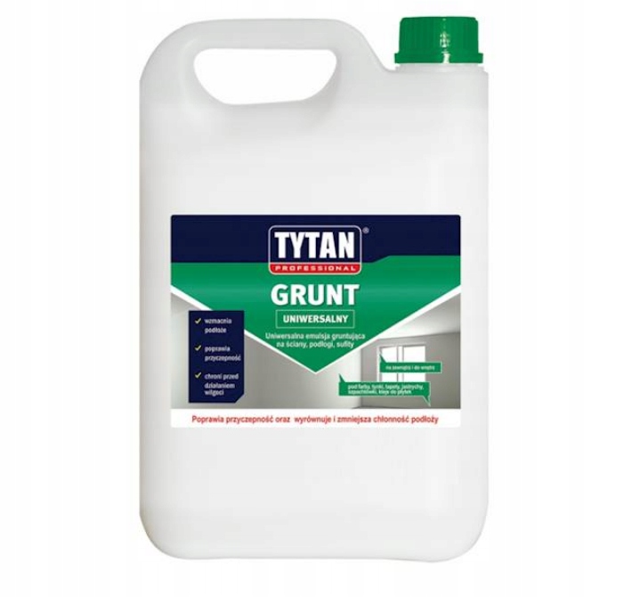 GRUNT AKRYLOWY EMULSJA GRUNTUJĄCA TYTAN PROFESSIONAL 1L