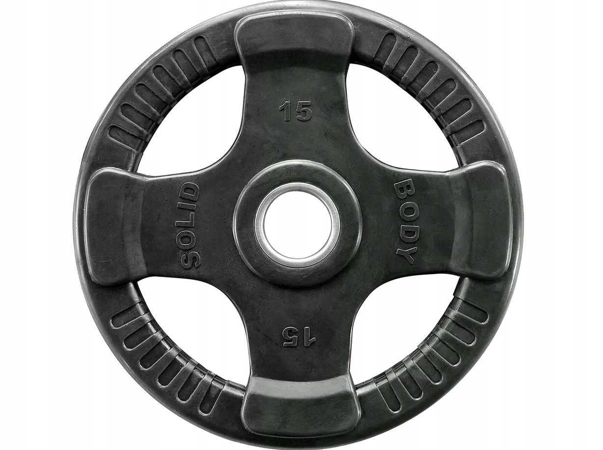 Obciążenie gumowane 50mm BodySolid waga 15kg olimp