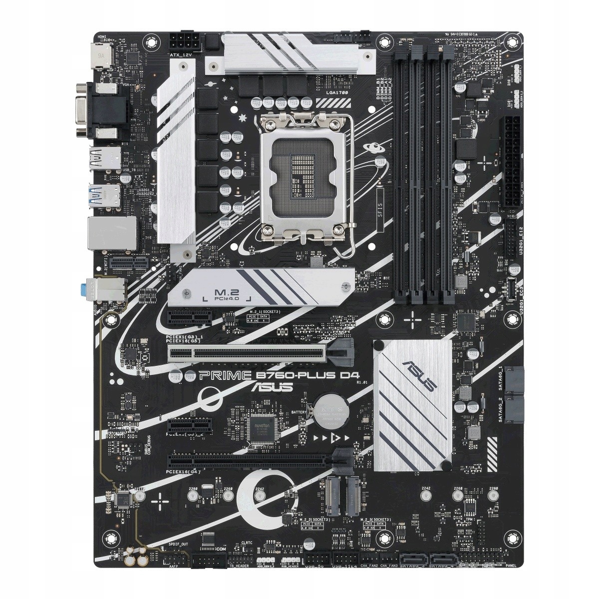 Asus Płyta główna Prime B760-PLUS D4 s1700 4DDR4 Atx