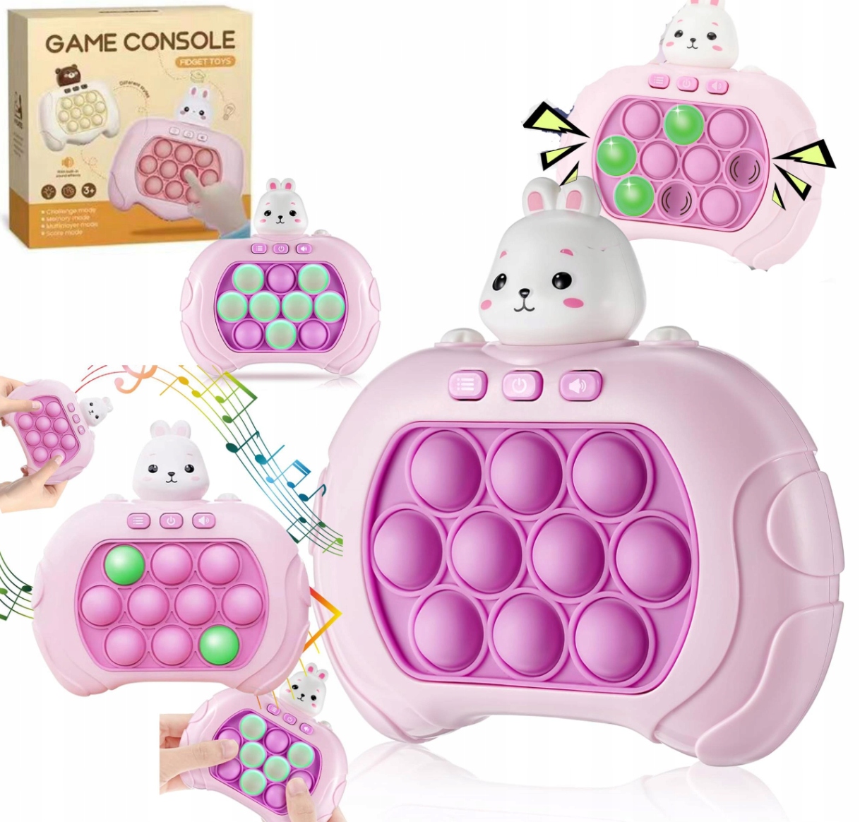 POP IT GRA ELEKTRONICZNA ANTYSTRESOWA ZRĘCZNOŚCIOWA SENSORYCZNA POPIT Stan opakowania oryginalne