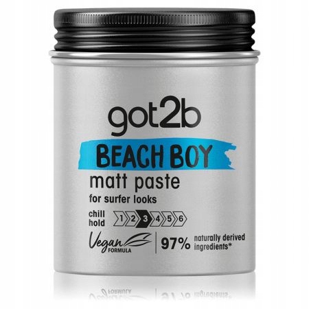 Got2B Pasta do włosów matująca Surfer Look 100 ml Schwarzkopf