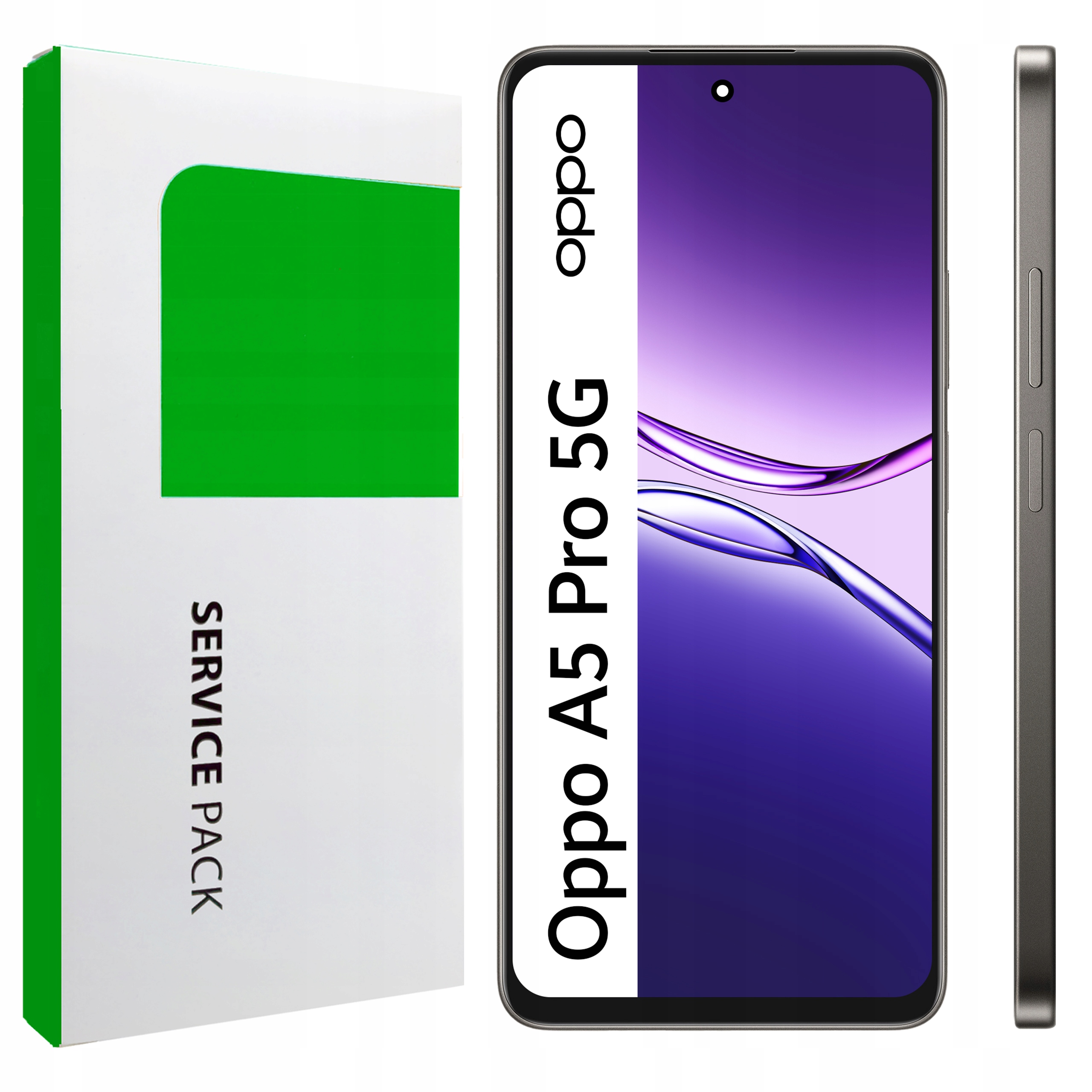 Originál Zila pre Oppo A5 Pro 5G Bronzový LCD displej Dotykový rámček