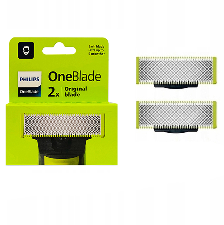 Ostrza do golarki Philips zapas OneBlade QP220/51 x 2 szt Oryginał