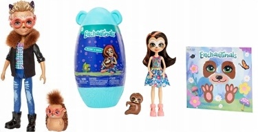 

Enchantimals Sela Sloth Leniwiec i Jeżyk Hixby