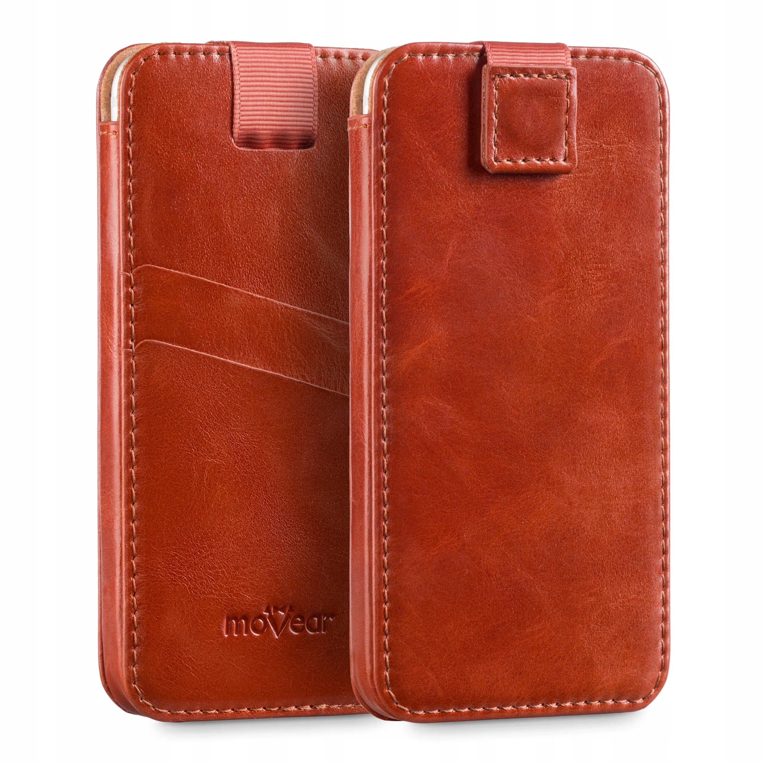 Pouzdro z kůže pro Apple iPhone, velikost L, prémiová velikost Movear