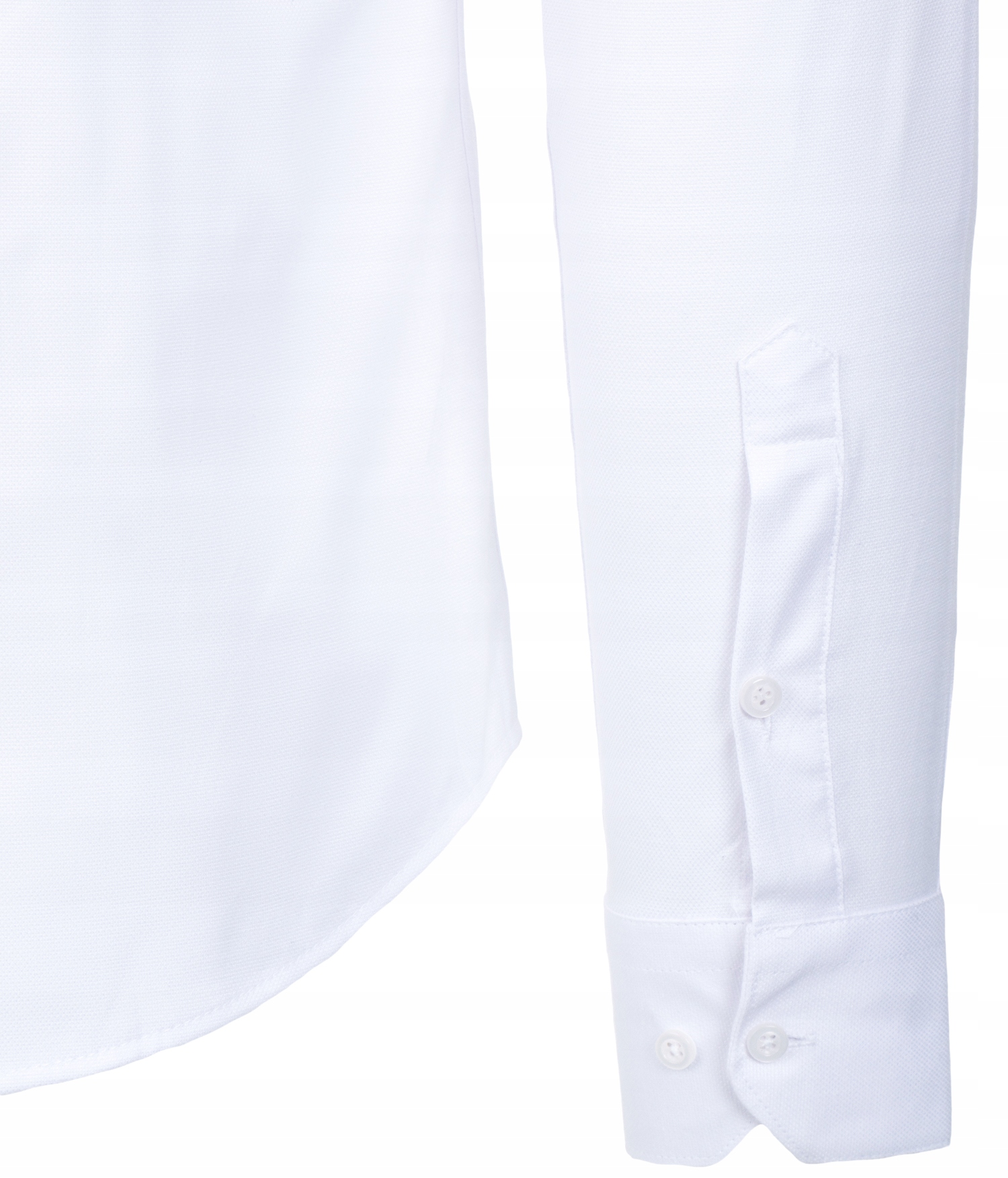 Koszula męska biała stójka SLIM FIT STRUKTURA- 3XL Rodzaj kołnierzyka stójka