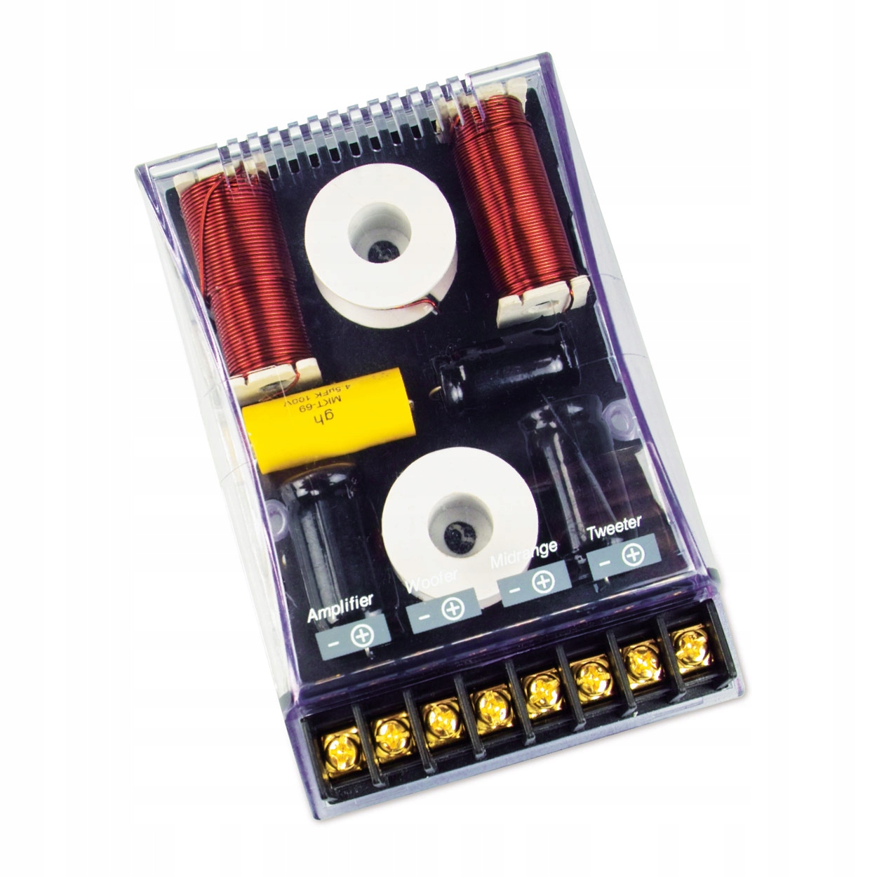 Sinuslive CR-345 3 drożna zwrotnica do głośników samochodowych