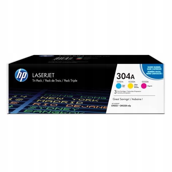 Toner Hp CF372AM červená (purpurová), modrá