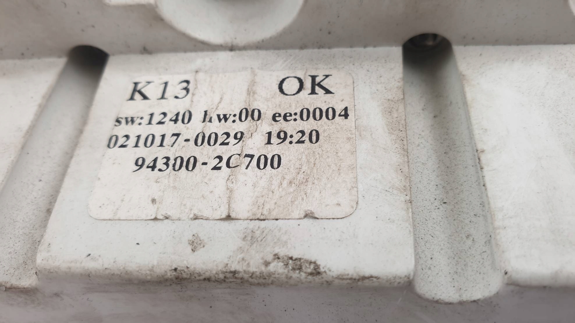 display PANEL WSKAZNIKI 943002C700 HYUNDAI TIBURON