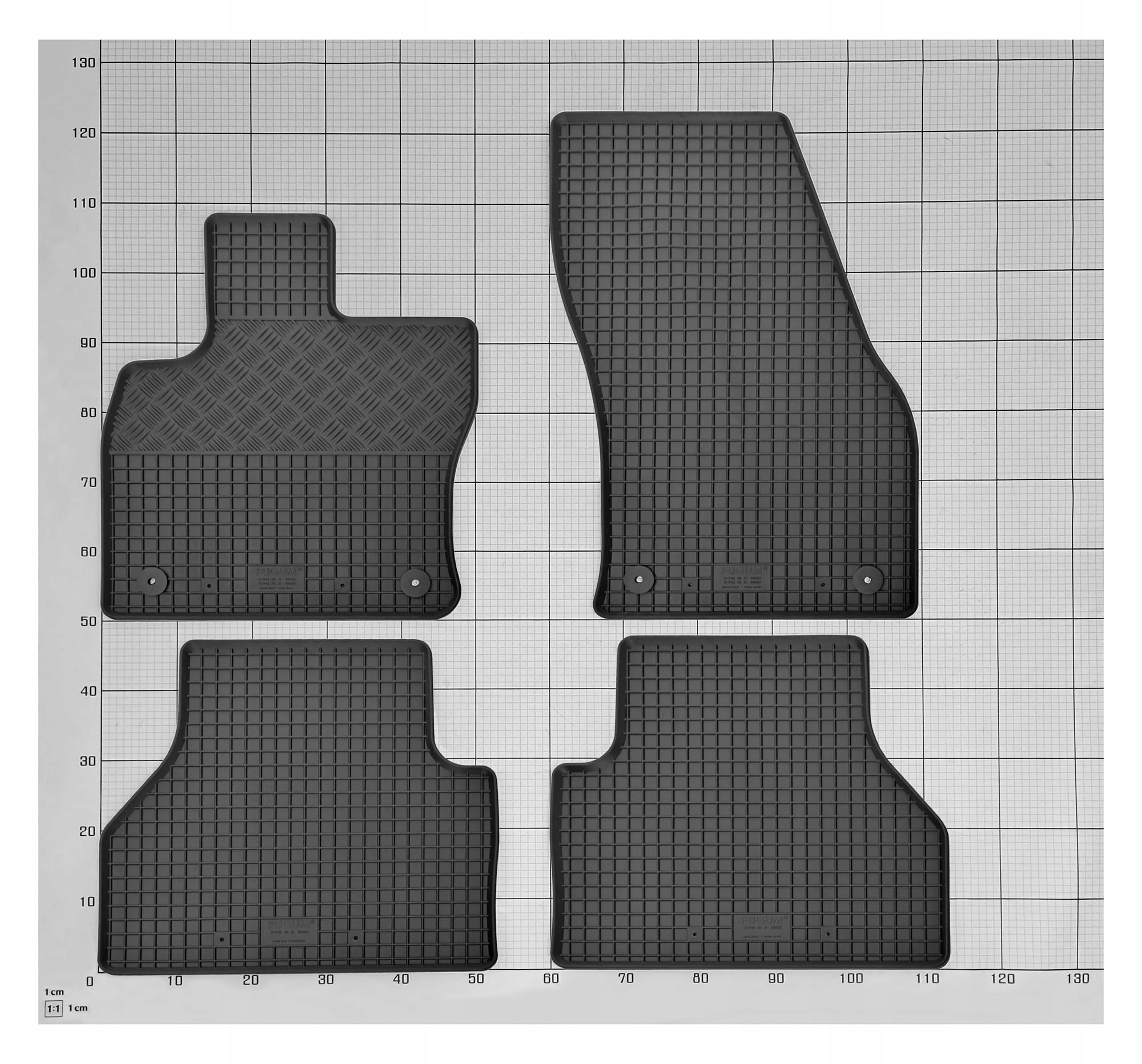 Dywaniki i mata do Ford Grand Tourneo Connect 5 / 7 miejsc od 2022- Waga produktu z opakowaniem jednostkowym 3 kg