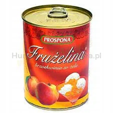 Prospona Fruželina Broskev v gelu 380 g