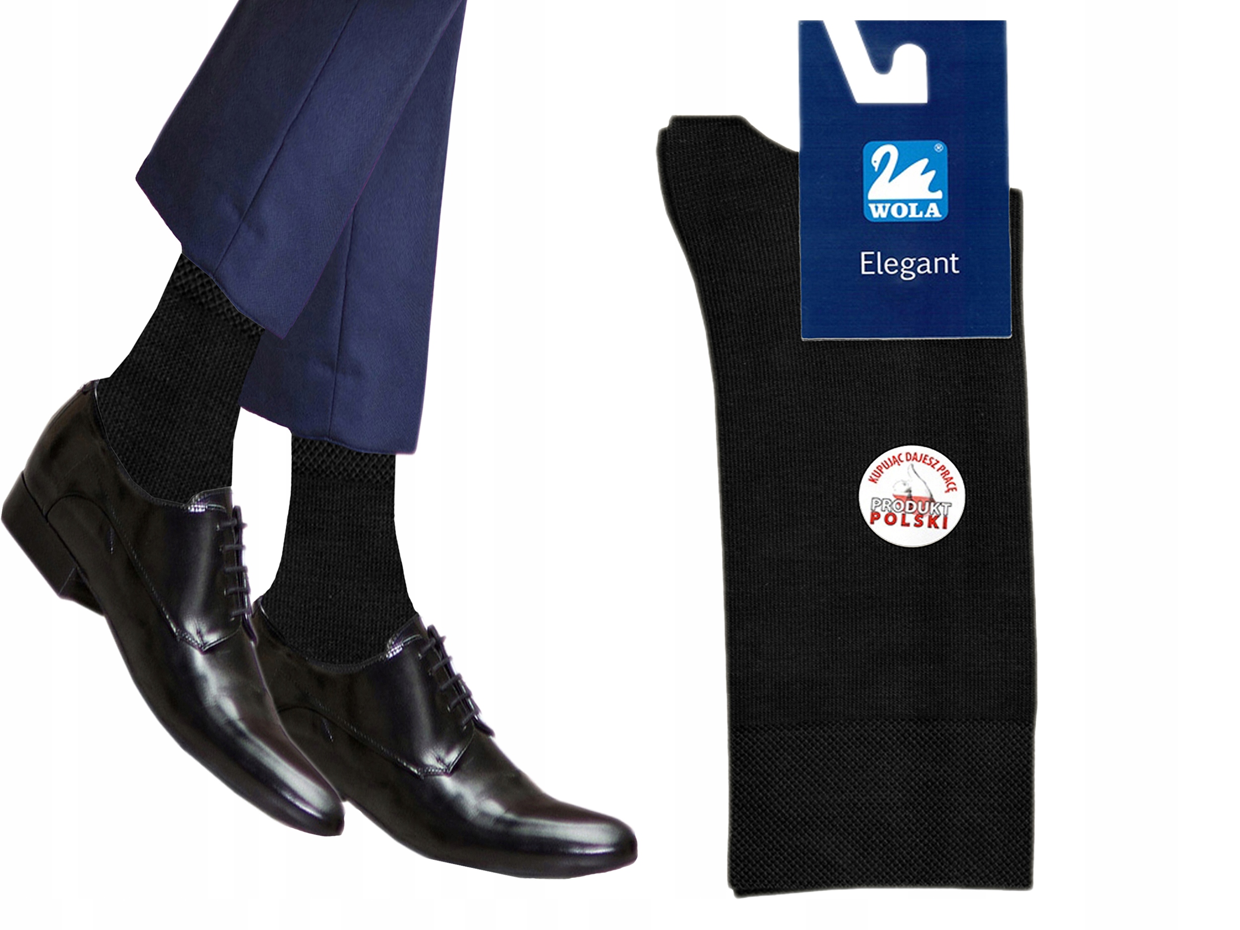 

Skarpetki Wola garniturowe Elegant black G95 45-47