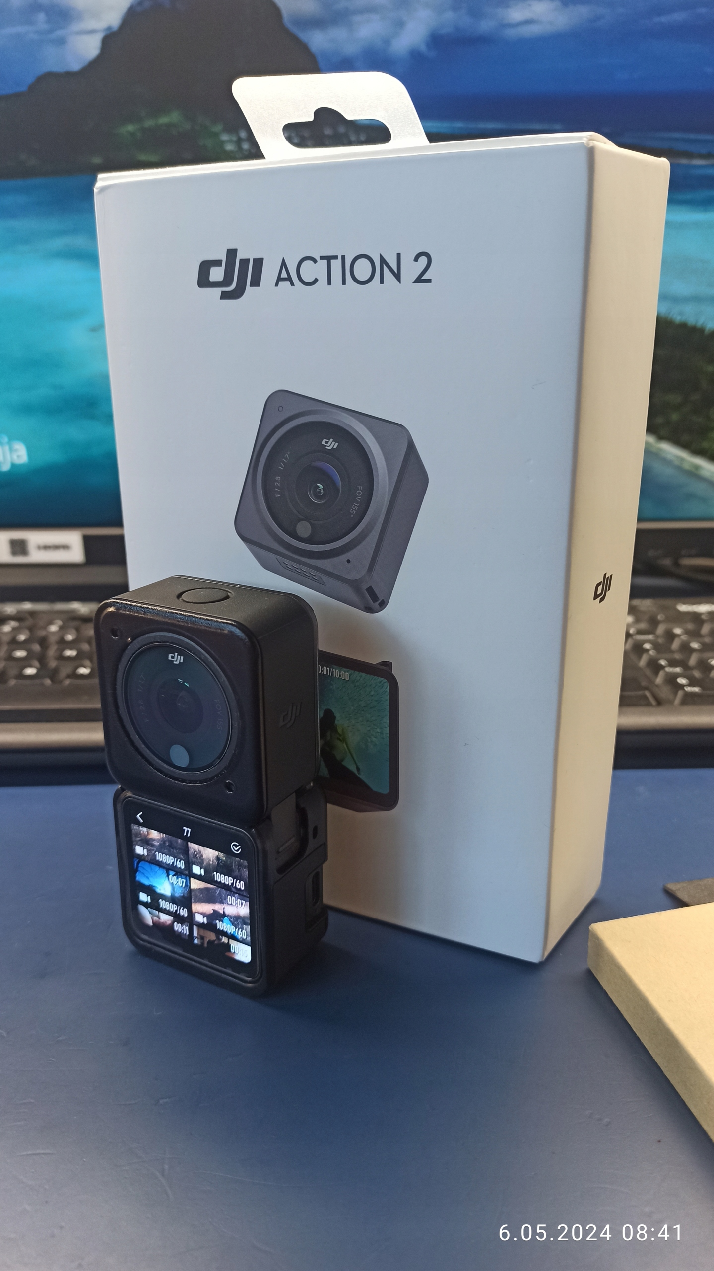 Sportovní kamera Dji Action 2 Dual-Screen Combo 4K Uhd