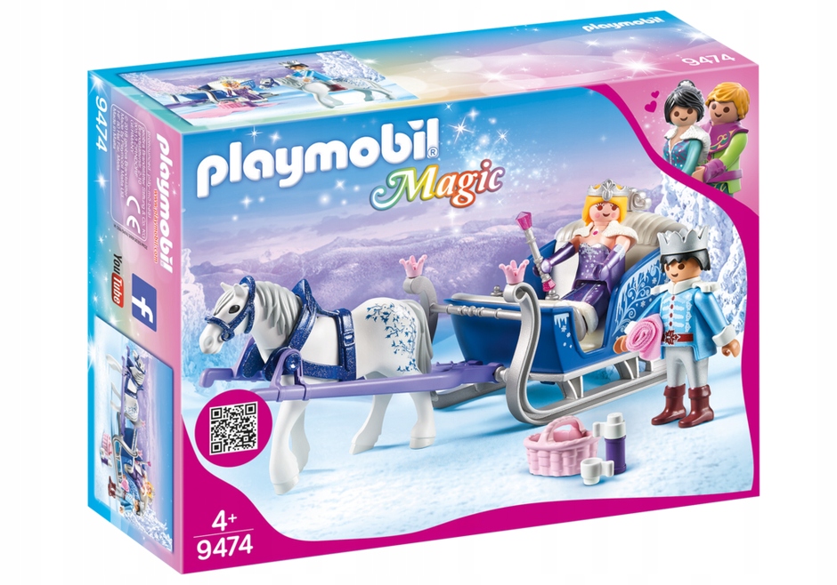 

Playmobil 9474 Królowa Śniegu sanie Magiczny zamek