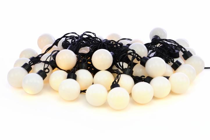 Zahradní párty osvětlení, venkovní, 40 Led, teple bílá