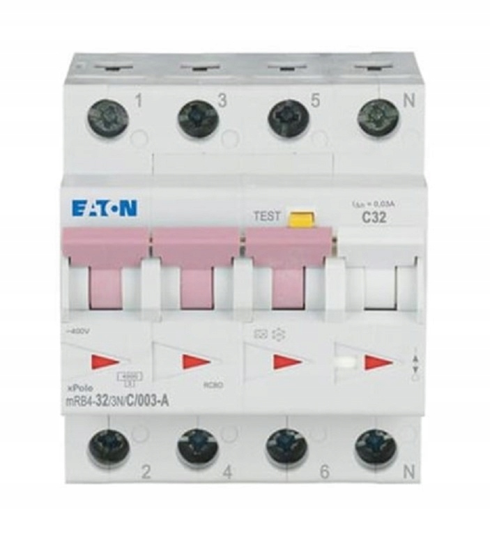 Eaton wyłącznik różnicowoprądowy 4P C32A 32A 167508 typ A