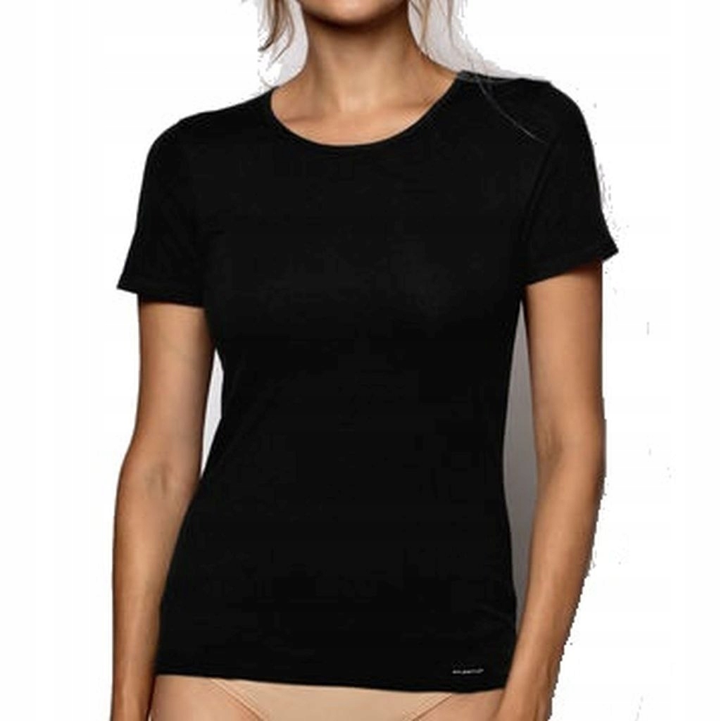 

Atlantic BLV199 T-shirt Krótki Rękaw M Czarny