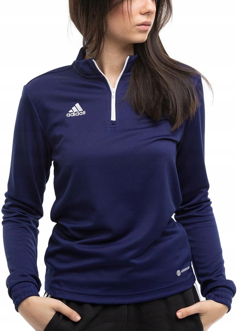 Mikina adidas Entrada 22 Sportovní Tréninková Roztahovací zip 1/4 L