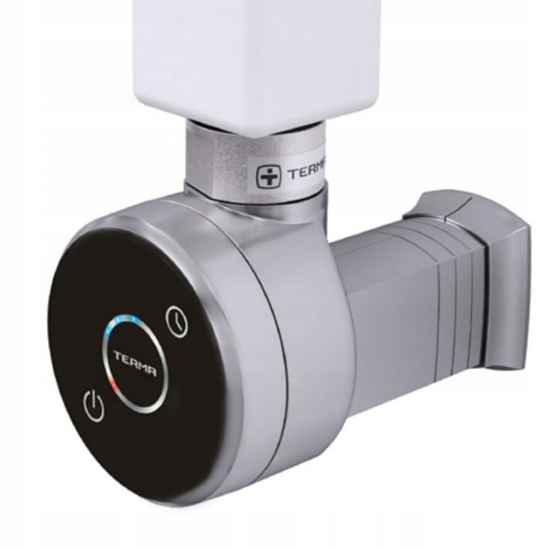 srebrna grzałka do grzejnika łazienkowego DRY 300W