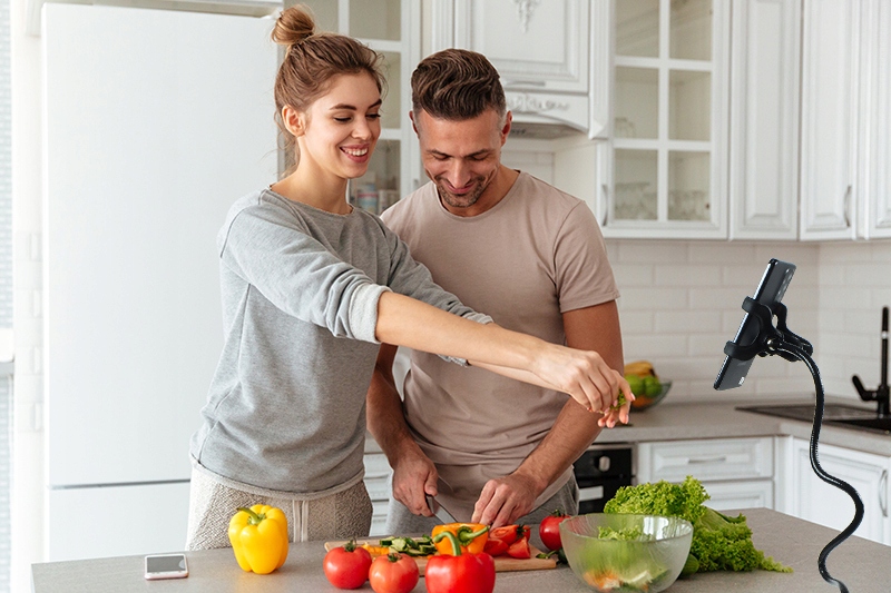 Uniwersalny Uchwyt Do Telefonu Kamerki Regulowany Typ drzwi Brak drzwi