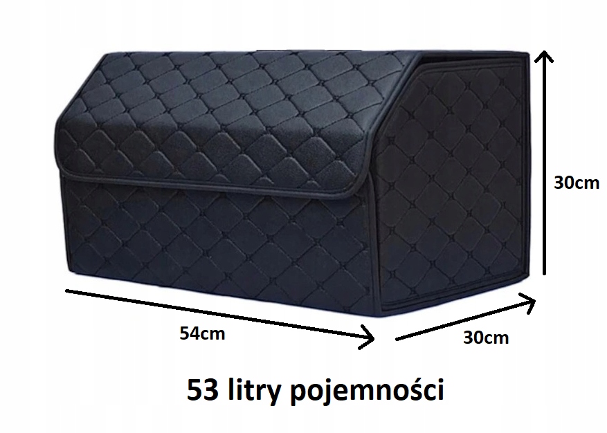 TORBA SAMOCHODOWA ORGANIZER DO TORBY SAMOCHODOWEJ Maksymalna długość boxa dachowego 50 cm