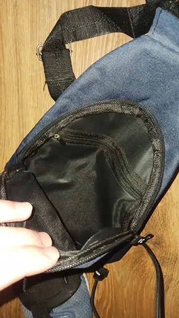 MĘSKA SASZETKA TOREBKA NERKA NA RAMIĘ SPORTOWA TORBA MIEJSKI Długość paska 130 cm