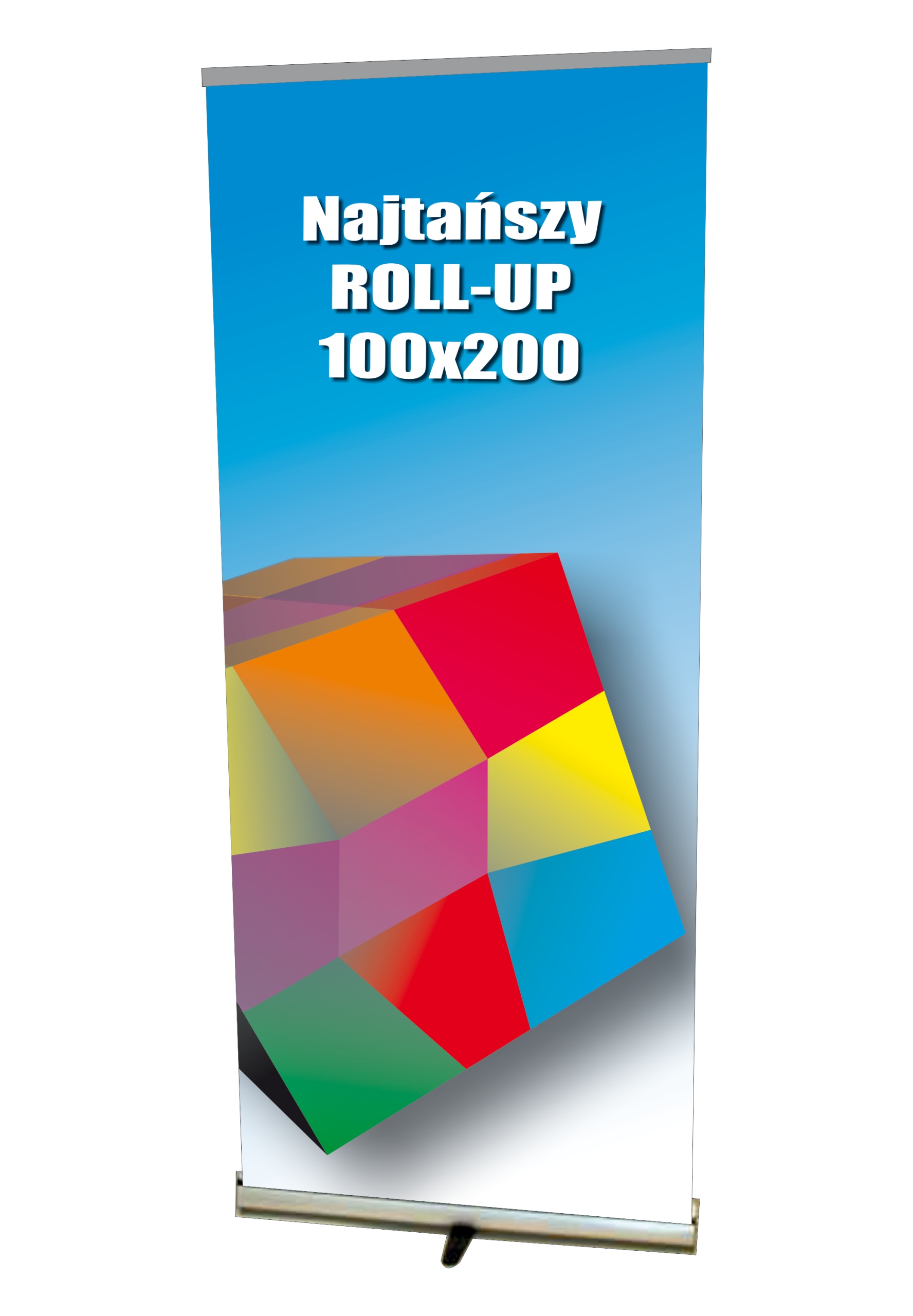ROLL-UP Exclusive 100x200, ROLLUP z Wydrukiem, Szybka realizacja