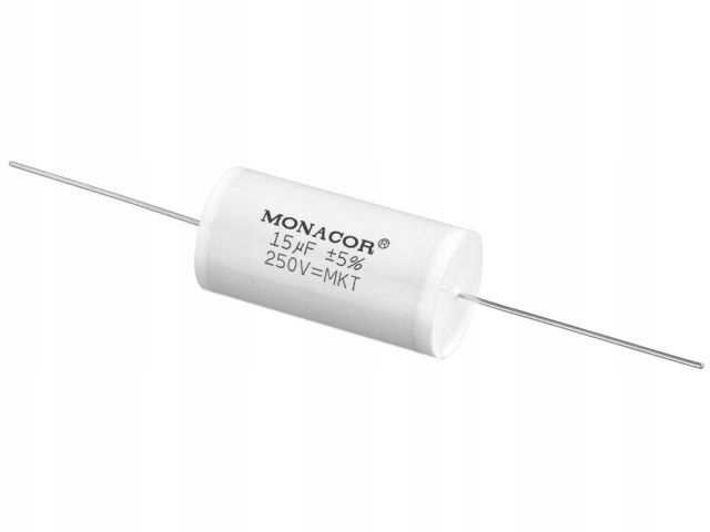 

Monacor MKTA-150 Kondensator foliowy Mkt 15uF 250V