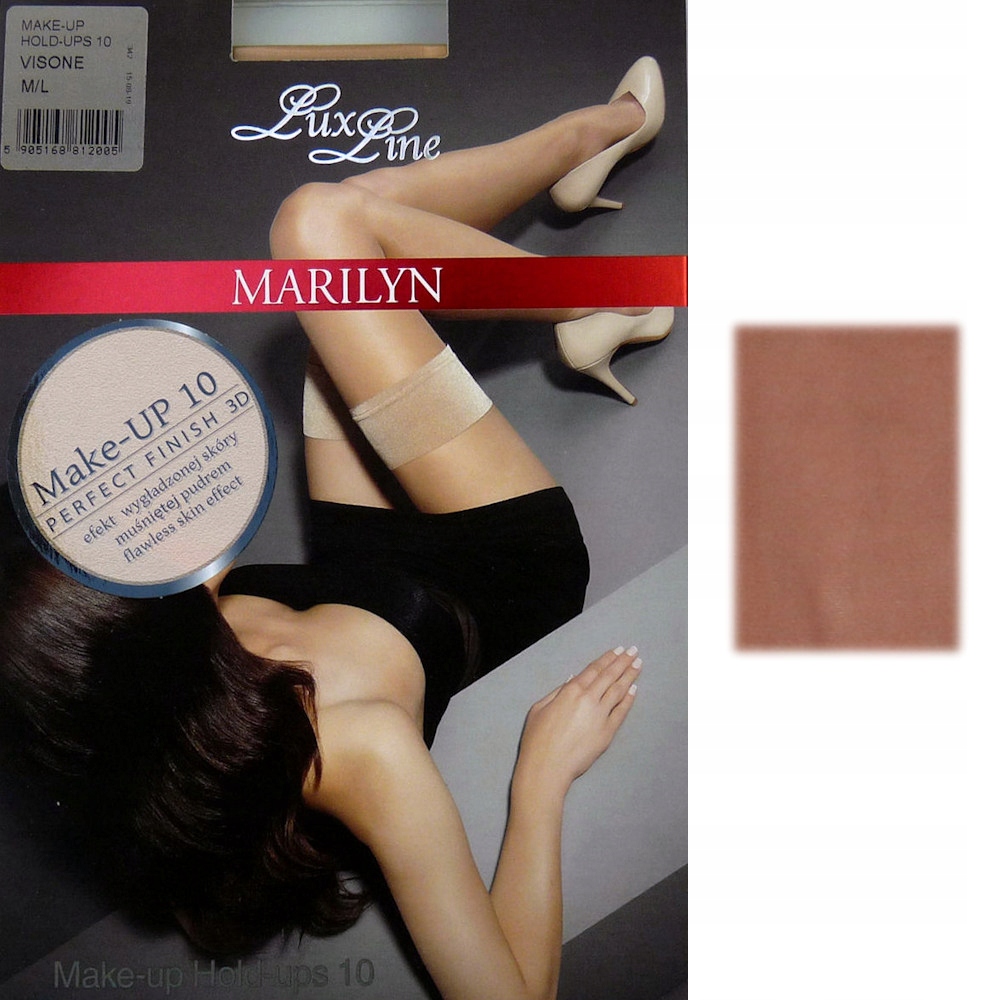 

Marilyn Make Up Hold ups 10 R1/2 pończochy glace L