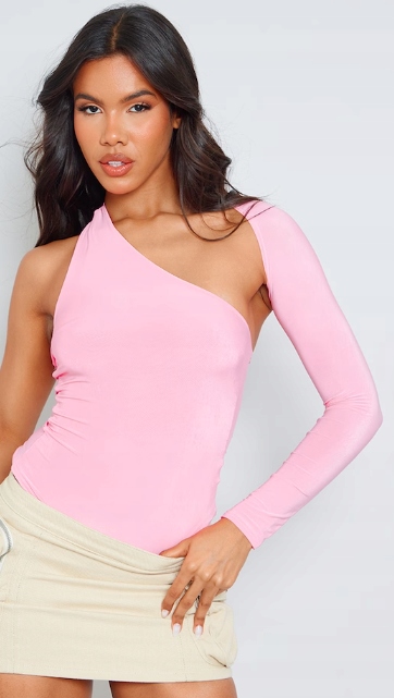 PRETTYLITTLETHING BODY RÓŻOWE DAMSKIE 40 EKD