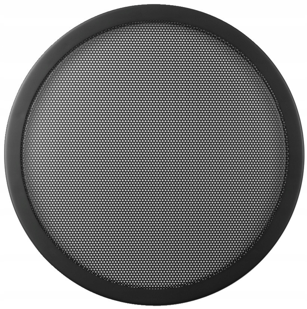 Maskownica grill na głośnik 30 cm Monacor SG-300 stalowa, mocna,2 cześciowa