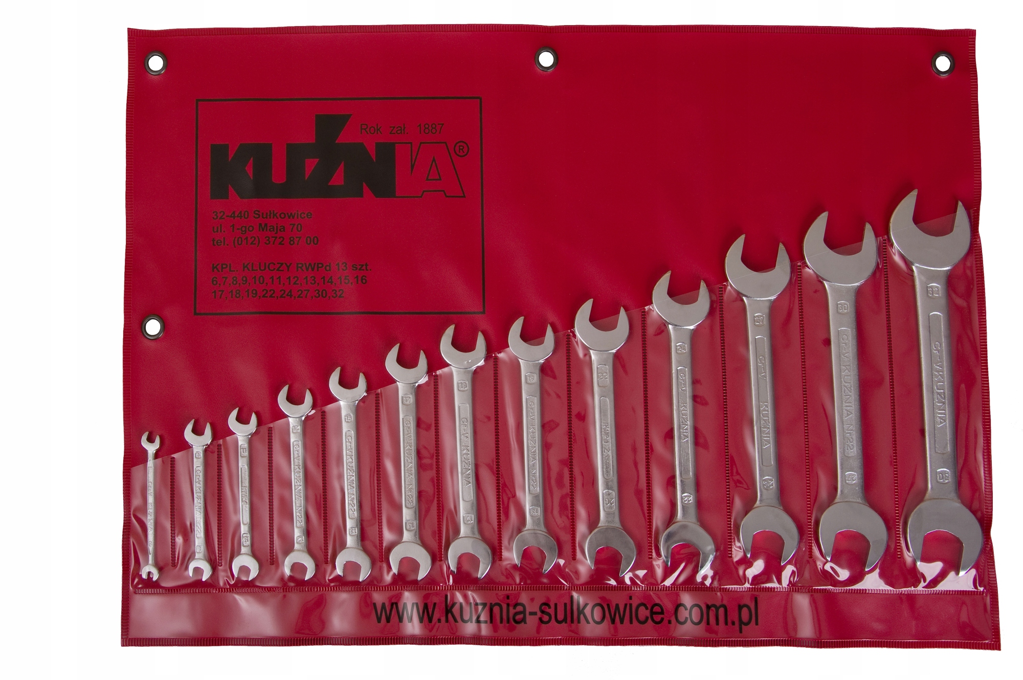 

Komplet Kluczy Płaskich 6-24MM 1-131-87-113 Kuźnia