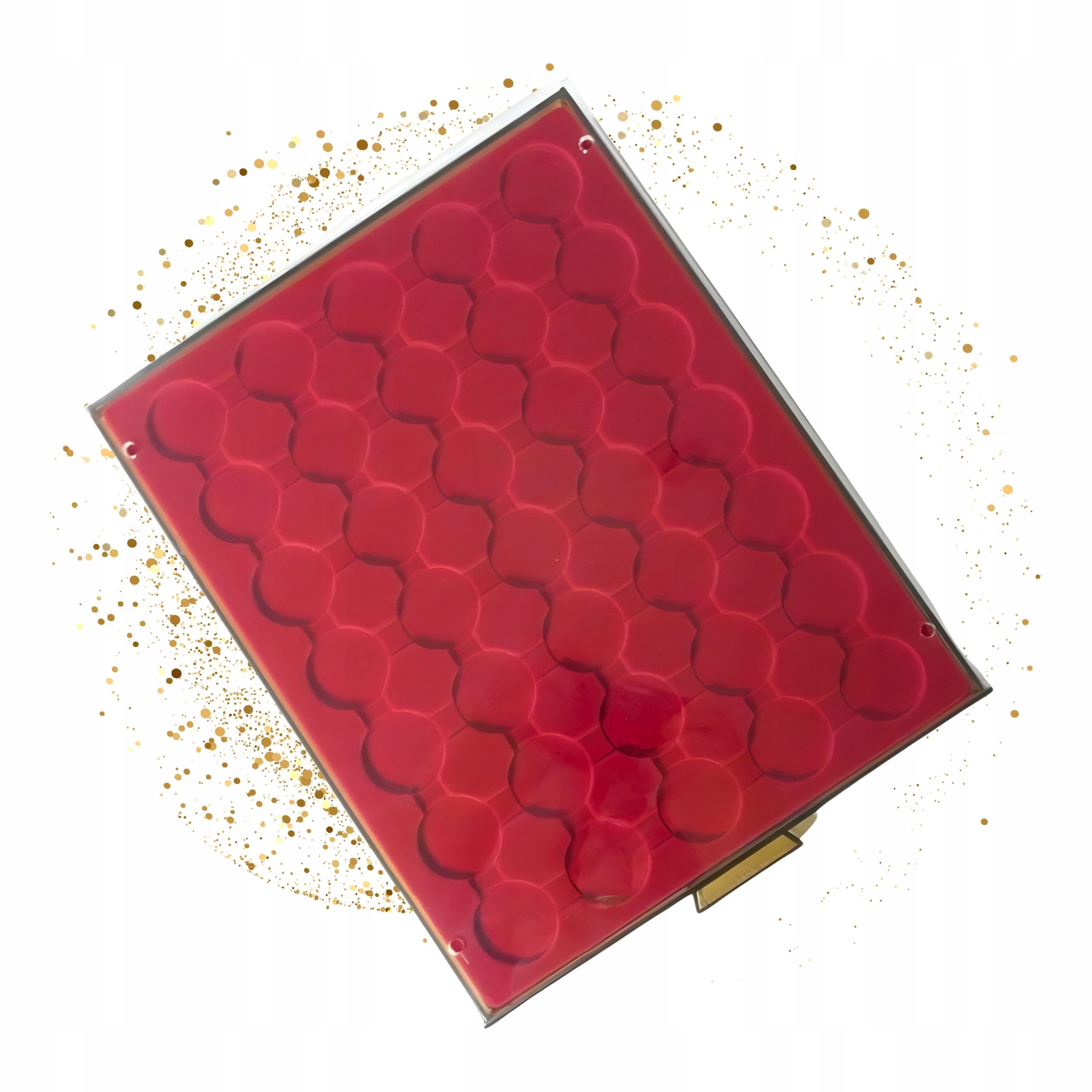 Paleta Mb na mince 26 mm v kapslu Leuchtturm kazeta bordó 35 mincí 2 euro