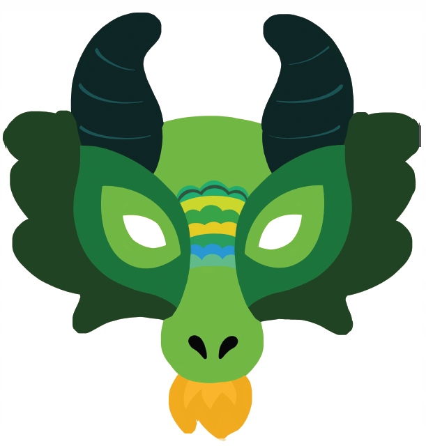 Strój smoka ogon maska Marka inna marka