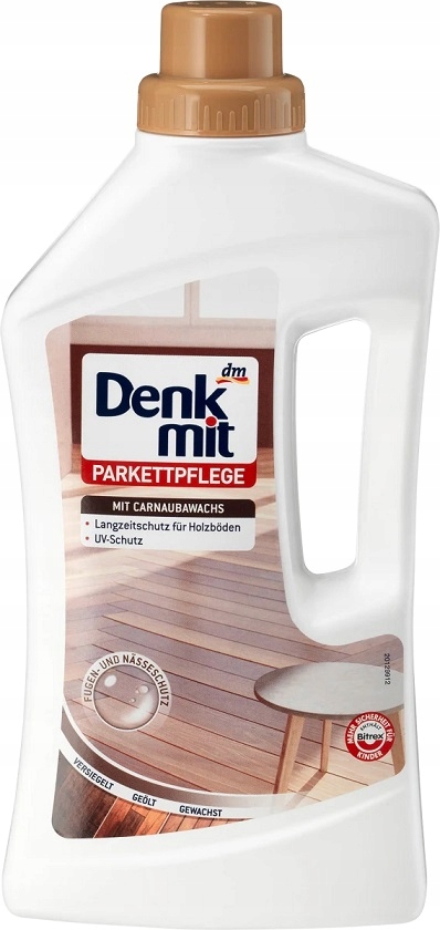 

Denkmit Płyn Podłogi Parkiet Drewno Wosk Carnauba