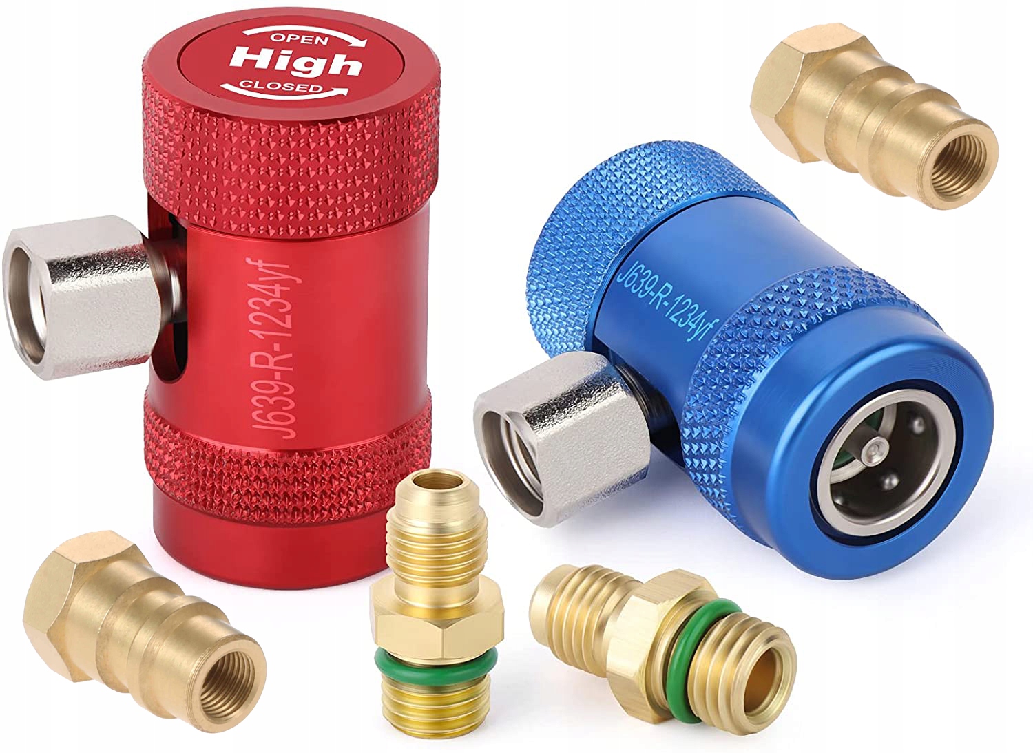 

Szybkozłączki Hfo R1234yf z adapterami na R-134A