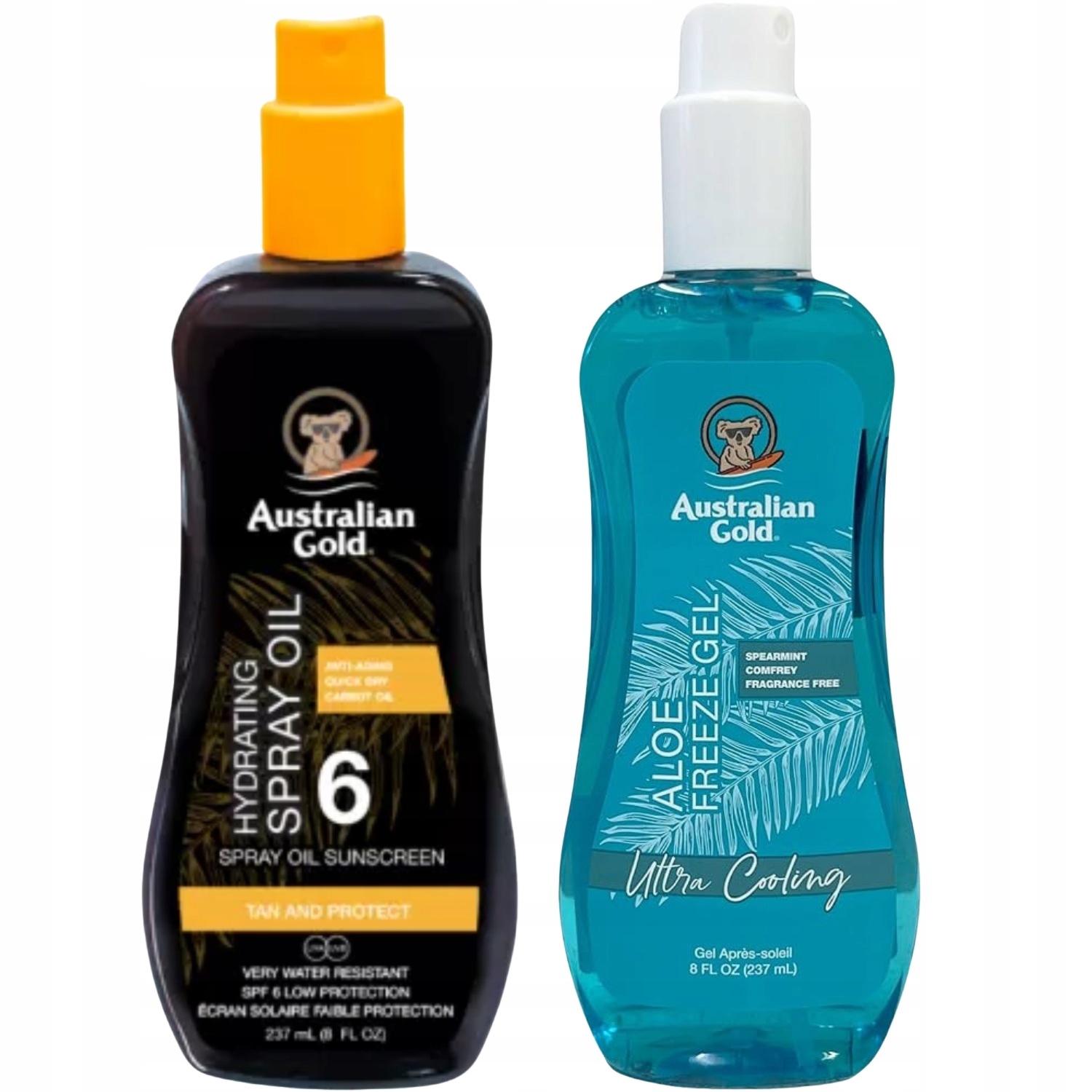 Australian Gold SPF6 Olej Ve Spreji Ochranný Aloe Freeze Gel