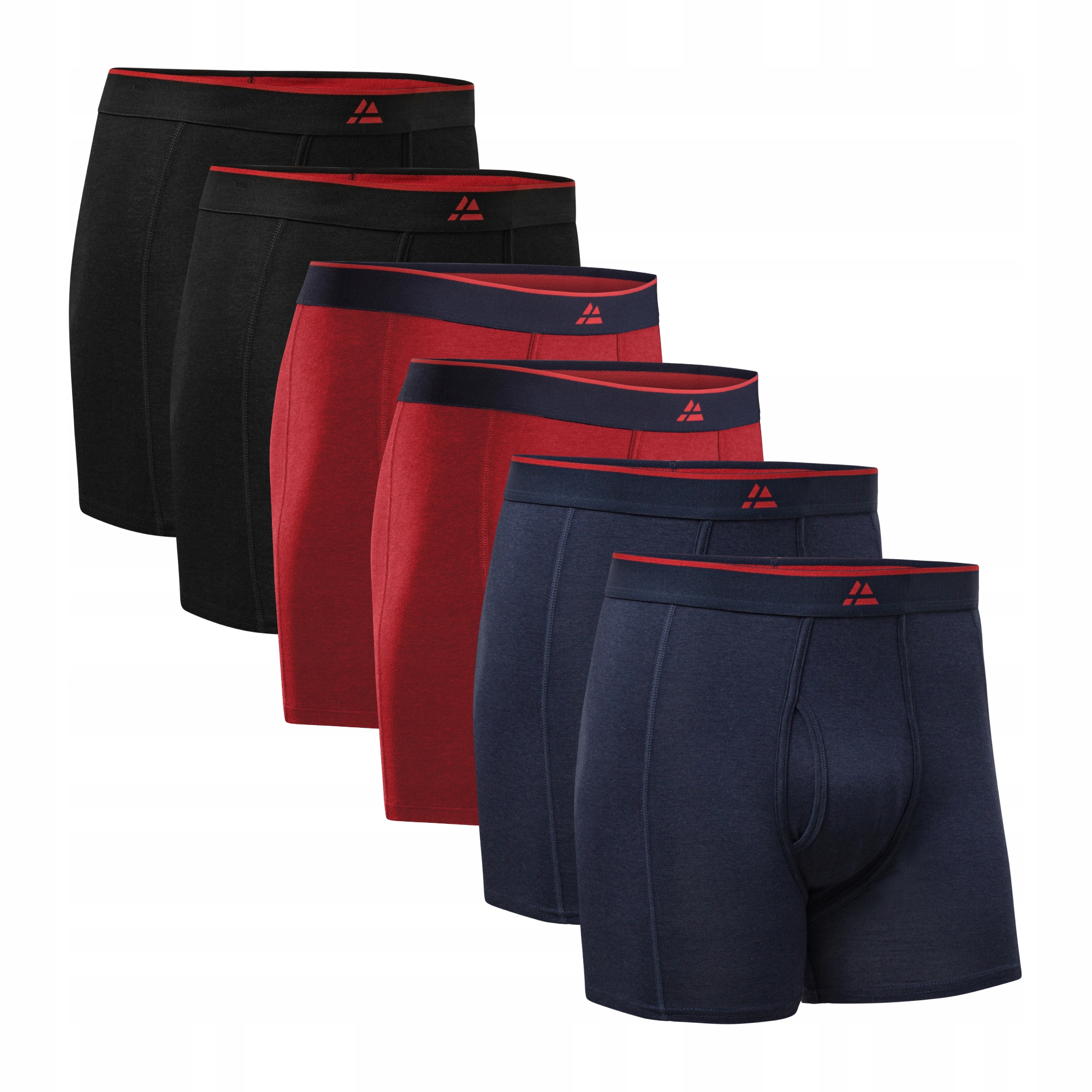 Bokserki Bambusowe z Rozporkiem Danish Endurance Męska Bielizna 6-pak XL