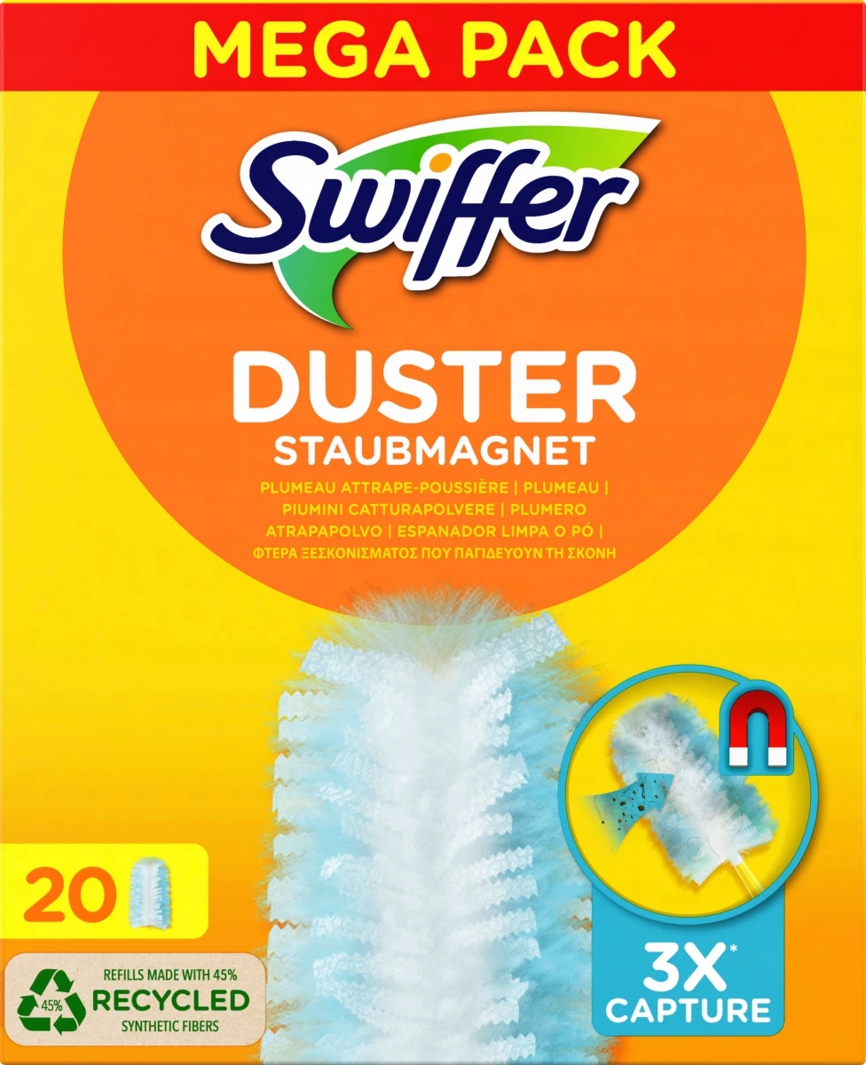 Swiffer Duster snaubmagnet náhradná náplň do prachovej metly 20 ks