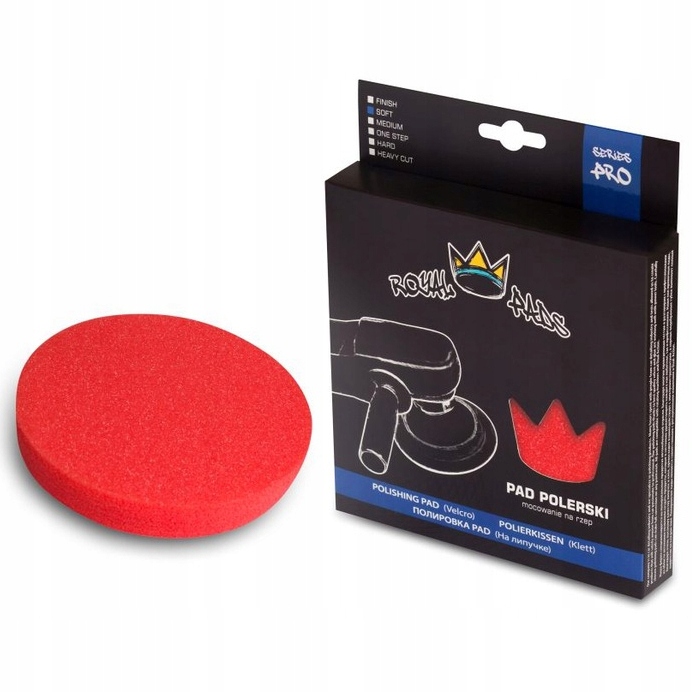 

Royal Pro Soft Pad miękki Pad polerski 80mm